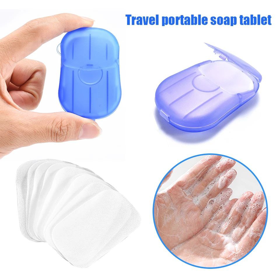 ورق صابون portable soap
